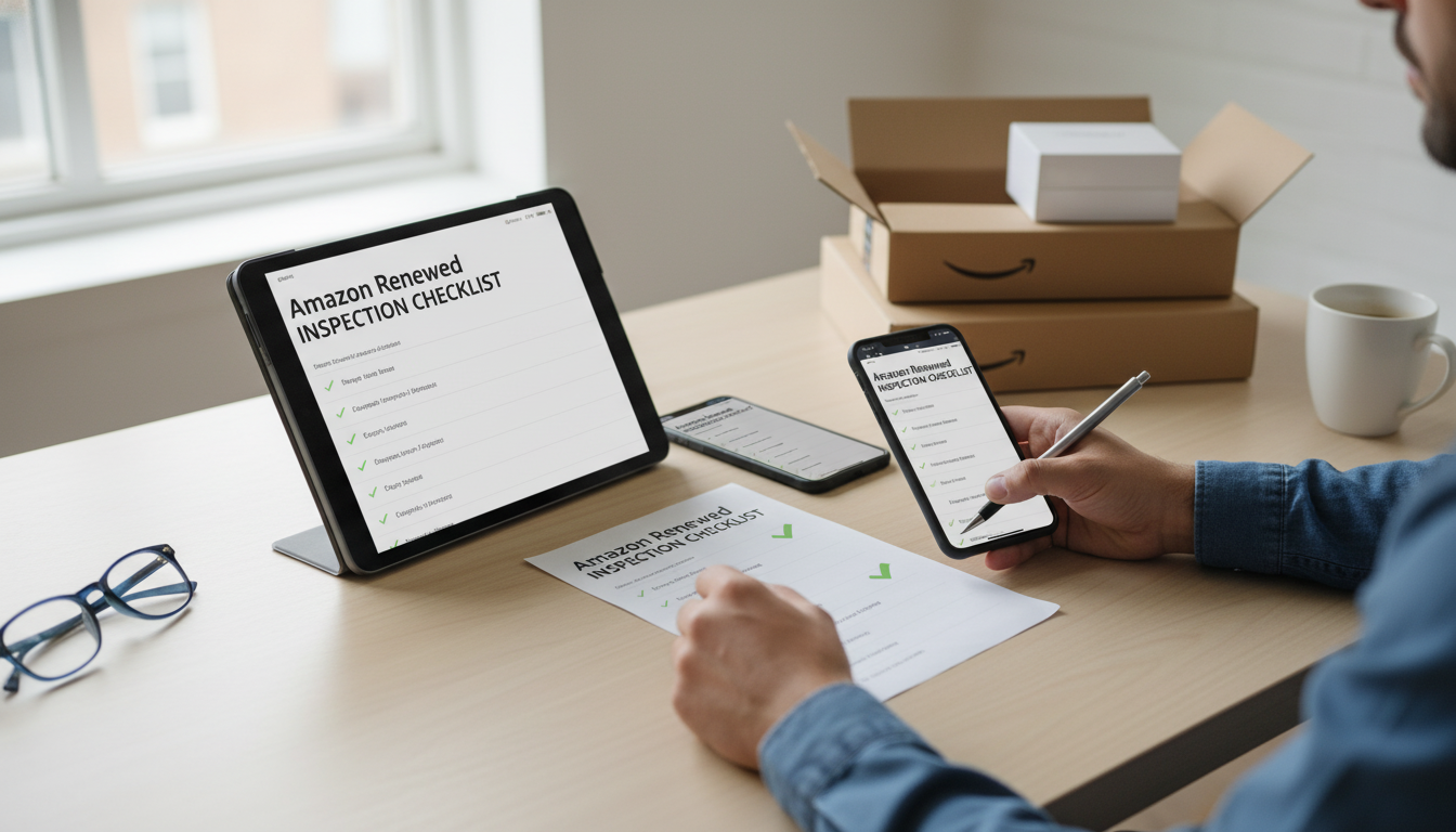 Amazon Renewed Inspection Checklist: Test & Document Fast
