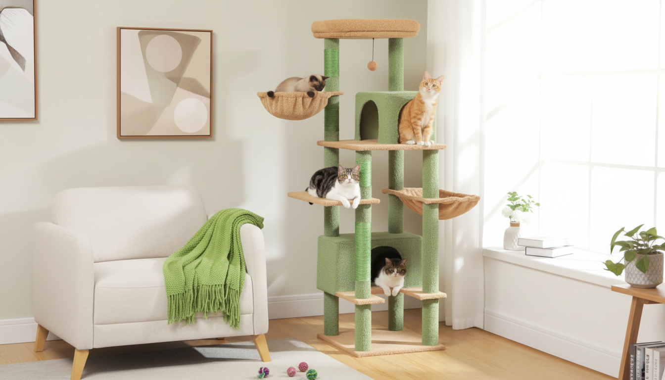 Best Cat Tree for Indoor Cats: Height, Stability & Tips