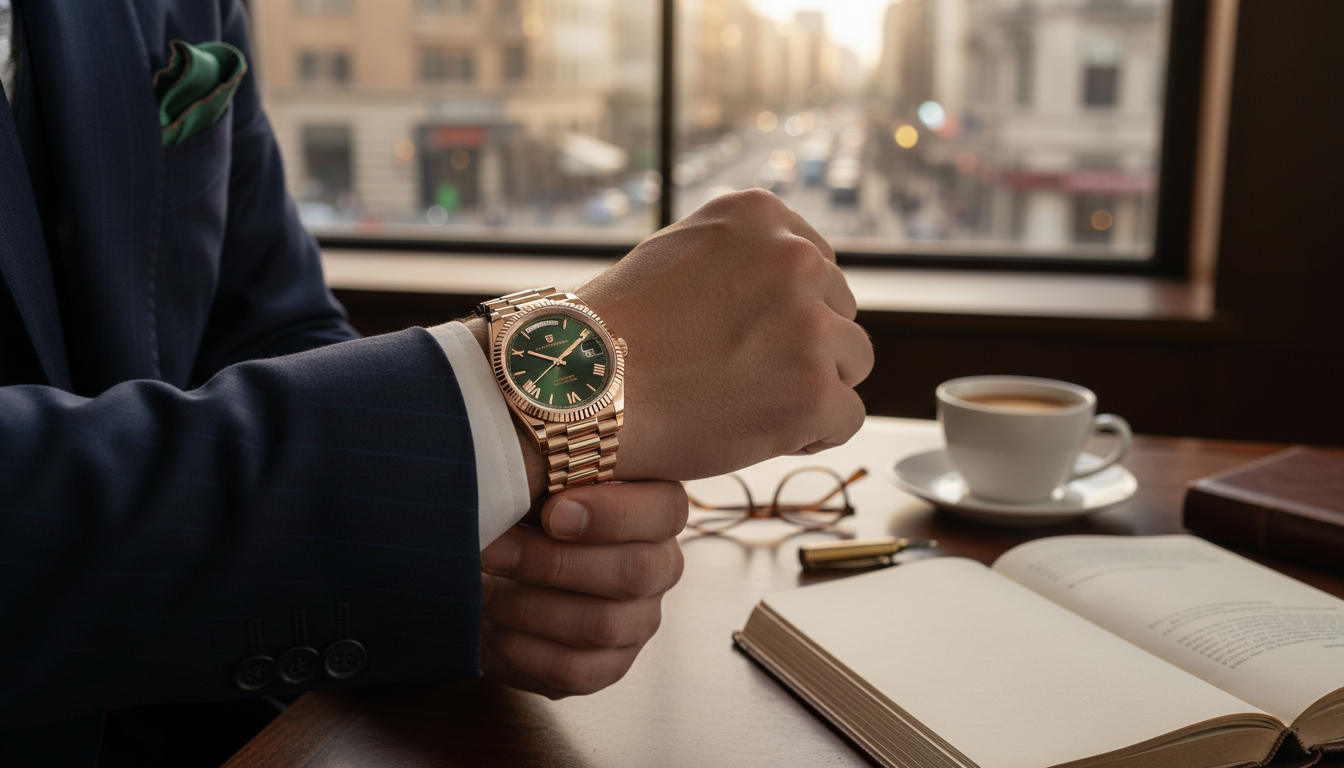 Rose Gold Automatic Mechanical Watch: Men’s Dress Guide