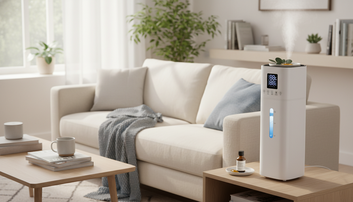 Whole-House Humidifier Oil Tray: Comfort + Light Scent