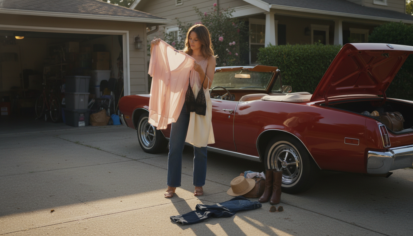 What to Wear Under a Semi-Sheer Silk Blouse
