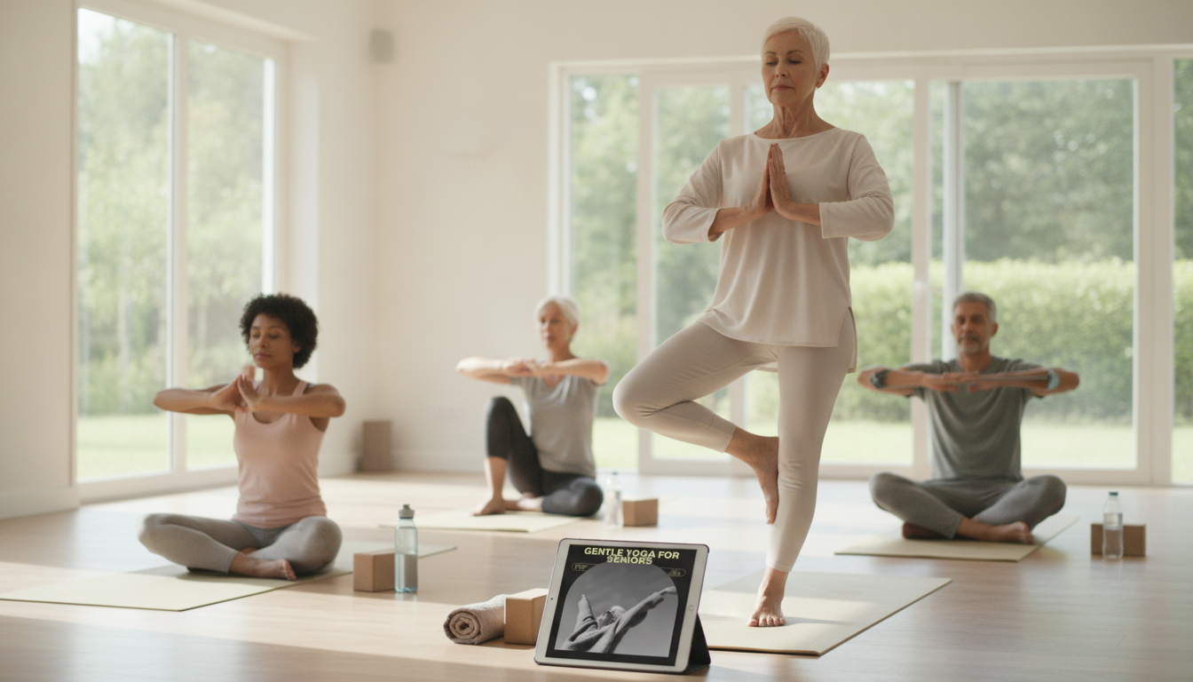 Gentle Senior Yoga: 10–20 Min Routine for Balance