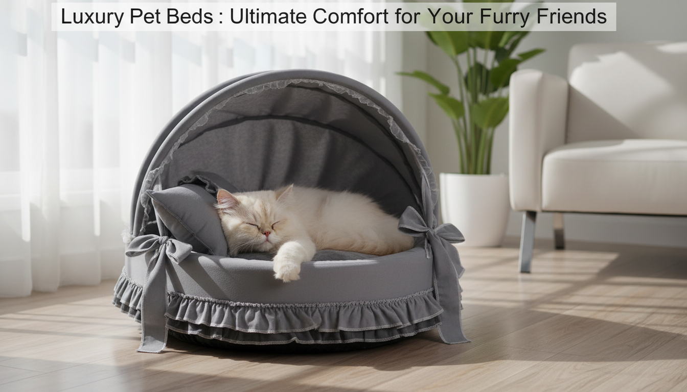 Royal Purple Cradle Pet Bed: Plush Fleece & Velvet