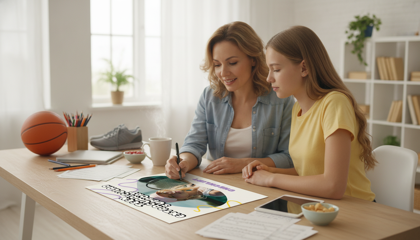 Teen Activity Support Checklist for Parents (Printable)