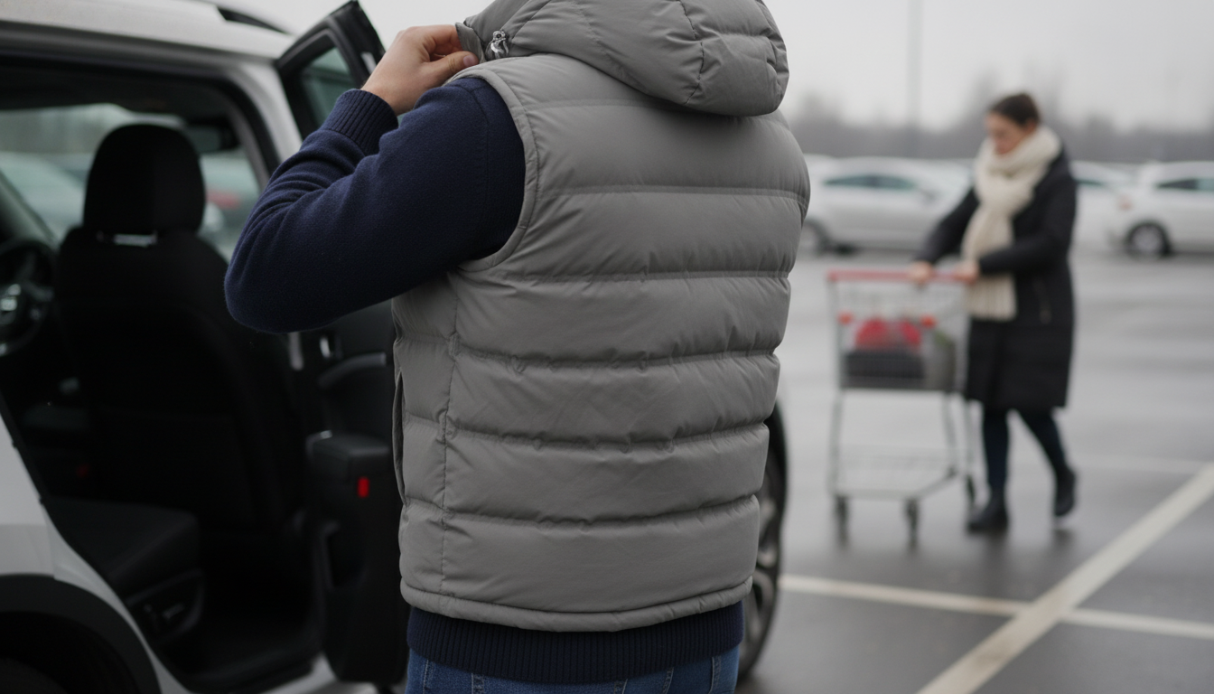 Layer a Quilted Down Vest for Warmth Without Bulk