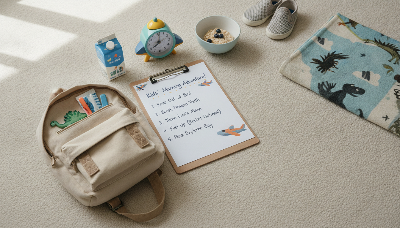 Kids’ Morning Routine: Simple Steps That Actually Stick