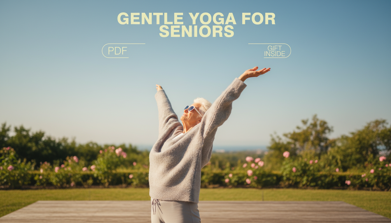 Gentle Yoga for Seniors: 6 Safe Poses for Flexibility