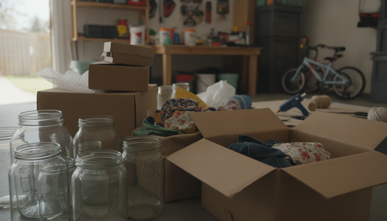 Top Items for Creative Reuse: Jars, Boxes, Fabric & More