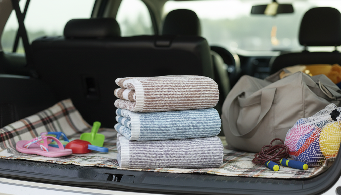 Gradient Striped Towels: Meaning & Real-Life Look